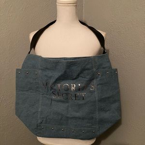 VS large denim overnight bag
